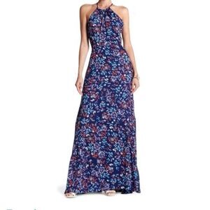 Parker Sweet Pea Floral Print Maxi Dress NEW Size XS